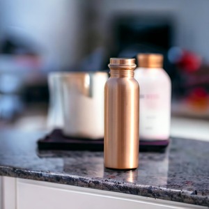 100% bouteille en cuivre pur pour la santé bouteille d'eau de yoga bouteille en cuivre sans joint et anti-fuite la plus vendue - Product Image 6