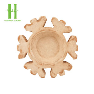 Vente chaude bols à pâte en bois d'acacia naturel pour la décoration de la maison vintage et pour les cadeaux de décorations de Noël OEM Made in Vietnam - Product Image 3