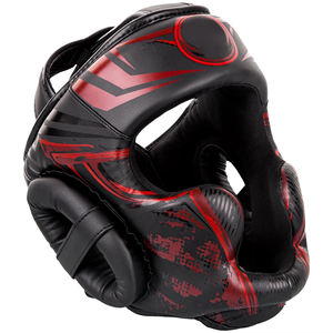 Equipo deportivo de cuero de alta calidad, protector de cabeza, protección confiable para boxeadores, luchadores de MMA, artistas marciales, venta en línea - Product Image 1