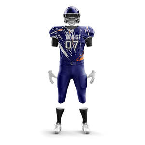 เสื้อซ้อมฟุตบอลอเมริกันเครื่องแบบอเมริกันฟุตบอลชุดอเมริกันฟุตบอลแบบใหม่ใส่สบายดีไซน์ใหม่ - Product Image 5