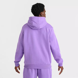 Sudadera con capucha de invierno con forro de felpa acogedor Sudadera con capucha de palangre para el estilo callejero de moda Sudadera con capucha colorida con efecto de tinte de corbata - Product Image 4