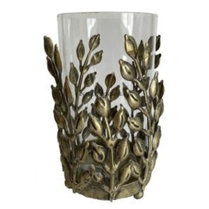 Venta al por mayor de florero de diseñador de arte creativo moderno con recubrimiento en polvo de color negro de diseño elegante al mejor precio - Product Image 4