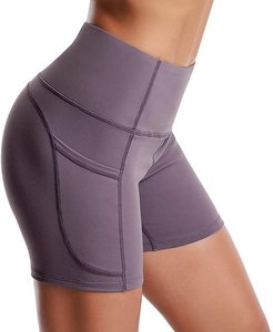 Shorts de sport pour femmes, shorts de fitness sans couture, compression en spandex, vêtements de sport serrés - Product Image 2