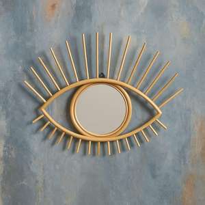 Espejo bohemio de ratán de lujo hecho a mano con materiales sostenibles y diseño único - Product Image 3