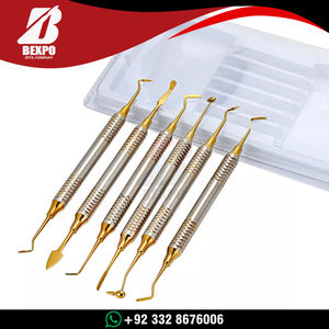 Instrumentos Manuales Reutilizables para Resina Compuesta Dental, Set Dental con Empuñadura Ergonómica, Certificación CE Clase I para Restauraciones - Product Image 5