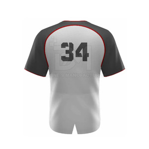 Logotipo personalizado, uniforme de béisbol ligero, uniforme de béisbol de gran tamaño a precio barato para unisex - Product Image 6