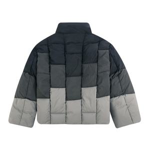 Chaqueta de Plumón para Hombre, con Cierre, Forro, Diseño Personalizado OEM, Abrigada para Invierno, Estilo Urbano, con Cuello Alto, Resistente al Viento - Product Image 2