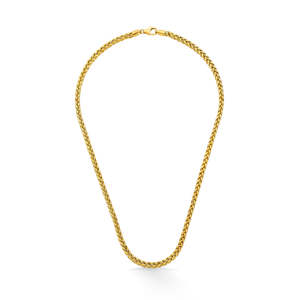 Cadena Religiosa de Oro de 18k con Perlas y Diamantes para Bodas y Fiestas - Product Image 2