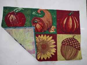 Manteles individuales tejidos de algodón polivinílico de alta calidad para mesa de comedor elegantes y reutilizables con diseño y tamaño personalizados - Product Image 3