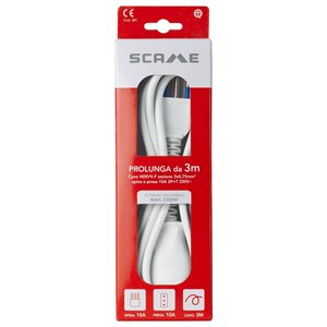 Cable de Extensión Eléctrico H05VV-F 3x0.75 mm² (10A 2P+T) PP0381 1R 10A 2P+T 3x0.75 mm² Cables de Extensión Eléctrica - Product Image 2