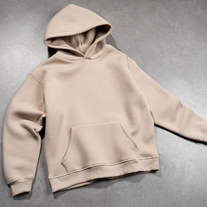 เสื้อฮู้ดผ้าคอตตอนผ้าฟลีซลายสก็อตด้านหน้าสำหรับผู้ชายเสื้อฮู้ดแบบสั่งทำสำหรับฤดูหนาว - Product Image 4