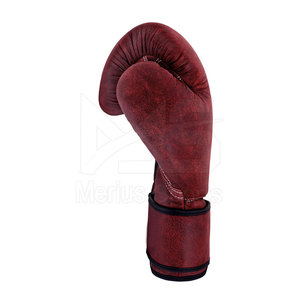 Vente flash : Gants de boxe en cuir de haute qualité 8oz avec logo personnalisé, confortables, respirants, imperméables, protection UV, pour adultes, entraînement - Product Image 6