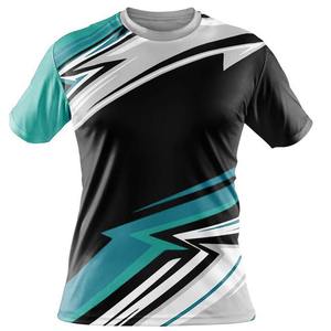 Camiseta digital de sublimación con estampado completo personalizado para hombres y mujeres Diseño gráfico de fitness para equipo - Product Image 5