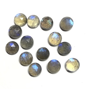 พลอยลาบราดอไรต์ธรรมชาติ,พลอยขัดดอกกุหลาบทรงกลมแบบตัดขนาด5มม. พลอยธรรมชาติ AAA พลอย Vivaaz - Product Image 4