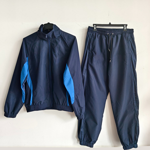Wholesale <b>Camping</b> <b>Windbreaker</b> Suit Waterproof Jacket Set Vintage Half Zipper Polyester Custom Logo <b>Windbreaker</b> Jackets for Mens - Product Image 1