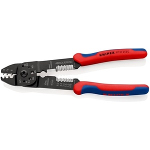 คีมย้ำสายไฟ KNIPEX 230 มม. สำหรับสายเคเบิลขนาด 0.5-6 มม. (AWG 20-10) และอุปกรณ์เสริม - Product Image 5