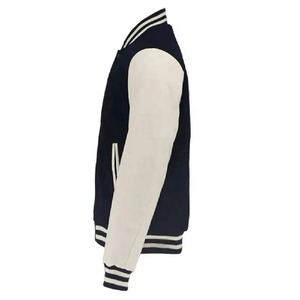 Chaqueta de Béisbol Estilo Letterman para Hombre, Abrigo Varsity de Invierno, Impermeable, Reversible, con Mangas Farol, Forro de Poliéster, Tejido de Punto - Product Image 6