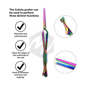 Pinzas universales multifunción varita mágica herramienta de pinza de uñas acrílicas pinzas de eliminación de cutículas para extensión de uñas postizas arte de uñas - Product Image 2