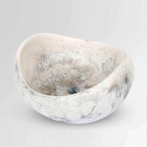 Nuevo Modelo de Tazón y Plato para Servir de Resina, Apto para Lavavajillas, Diseño Europeo Moderno Personalizable para Uso en el Hogar y Fiestas - Product Image 5