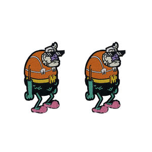 Parches bordados personalizados de diseño bonito, parches bordados de transferencia de calor de calidad superior para planchar para ropa - Product Image 2