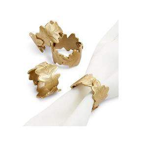 Anillos para Servilletas de Acero Inoxidable con Diseño Martillado, Pulidos en Plata, para Decoración de Mesa en Bodas y Fiestas, Hechos de Latón - Product Image 6