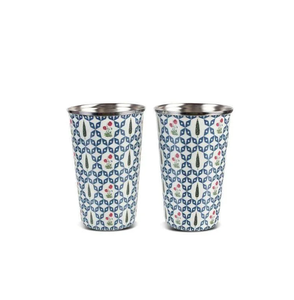 Modern Design steel <b>Printed</b> glass Round Shape Copper Water Drinking Handmade Glasses - Product Image 2