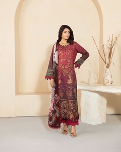 Nice Designer Ethnic Pakistanais Femmes Costumes par AJM Trade House 1056 - Product Image 4