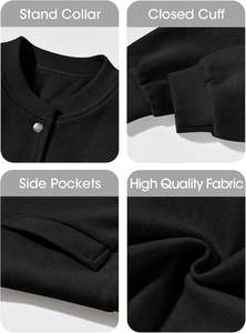 Chaqueta universitaria de alta calidad para hombres y mujeres, Mangas de cuero bordadas de chenilla, chaqueta de invierno de béisbol personalizada, chaqueta universitaria - Product Image 4