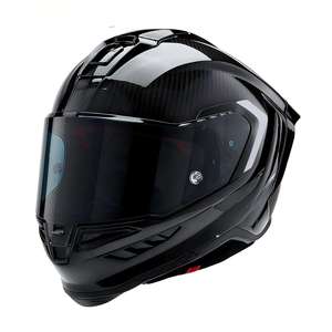 Casco de Motocicleta Integral de Fibra de Carbono para R10, Anticaídas, con Visera Antivaho para Carreras en Pista Alpinestars - Product Image 4