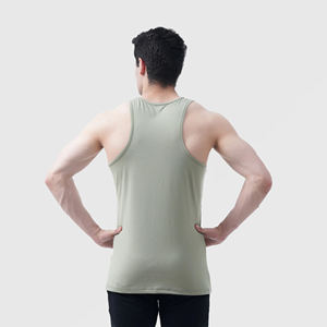 Gran oferta, nuevo estilo, ropa deportiva de talla grande 3XL, camisetas sin mangas para hombre, camiseta sin mangas personalizada para gimnasio, tela de secado rápido para correr - Product Image 2