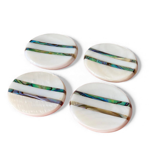 Porta Palillos de Nácar para Decoración de Mesa de Comedor, Hecho en Vietnam - Product Image 2