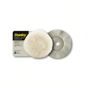 Roue de polissage en coton Stanley 75 mm pour tampons de polissage - Product Image 2