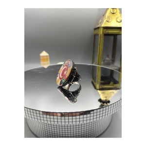 Anello in Argento Sterling 925 con 16 Stati Turchi, 21,74 Grammi - Product Image 5