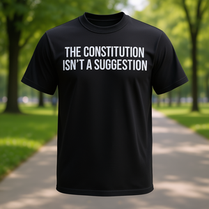 T-Shirt Promozionale con la Scritta 'La Costituzione Non È Solo una Suggerenza' - Product Image 3