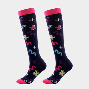 Calcetines Deportivos Unisex Personalizados con Diseño Jacquard, Transpirables, con Estampado, 100% Algodón, Detalle en el Puño, Secado Rápido, para Jóvenes, Niños y Adultos, OEM - Product Image 6