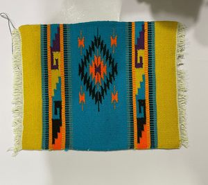 Superior Quality Handmade Genuine Leather Teal and Orange Saddle <b>Blanket</b> Handbag With Fringe Bohemian Style Top Indian Supplier - Product Image 4