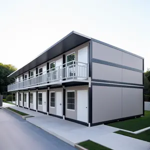 Low Cost Prefab Sandwich Panel Hurricane Proof Luxury Container Home