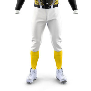 Nouveaux vêtements personnalisés pour sports d'équipe Uniforme de baseball de haute qualité à manches courtes en couleurs unies et tailles disponibles - Product Image 5