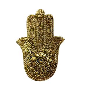 Hamsa สายสะพายอะลูมิเนียมแกะสลักจากอินเดีย - Product Image 1