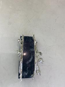 Artistic Pomegranate Design Curved <b>Napkin</b> Holder with Marble Base Perfect for Home Decor Party Hosting and Gifting Purpose Idea - Product Image 3