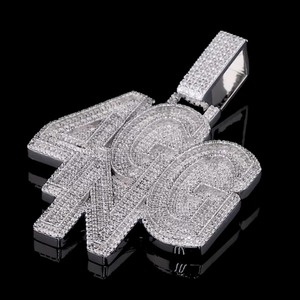 สร้อยคอจี้เพชรโมอิสซาไนต์ VVS สไตล์ฮิปฮอป ประดับเพชรเต็มเส้น ดีไซน์หรูหรา 4G เงินแท้ 925 ราคาขายส่ง - Product Image 3