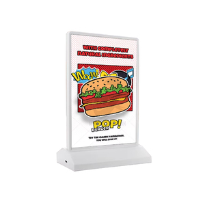 Đầy Màu sắc <span class=keywords><strong>mini</strong></span> LED Light box-a3/A4 Tabletop dấu hiệu quảng cáo với ngân hàng điện chức năng - Product Image 2