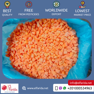 Cubos orgánicos de batata de verduras congeladas de calidad superior más vendidos, invernadero al vapor directo al por mayor con certificación IQF - Product Image 3