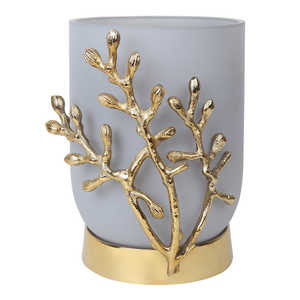 Vases à fleurs de table en métal avec finition verte, parfaits pour la décoration intérieure élégante et les célébrations d'événements spéciaux - Product Image 5