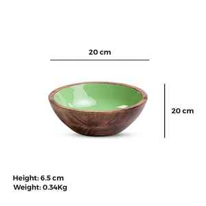 Amazing Best Quality Newly Designed Natural Texture Wood Kitchenware Tableware Dinnerware <b>Set</b> <b>Bowls</b> Salad <b>Bowl</b> Table Decor - Product Image 5