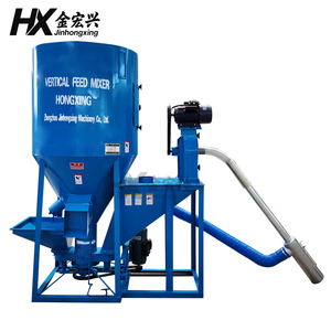 Nuovo Trituratore Miscelatore Verticale a Doppia Vite per Uso Agricolo, per la Lavorazione di Grano <span class=keywords><strong>in</strong></span> Polvere e Pellet, Alta Sicurezza, <span class=keywords><strong>in</strong></span> Ghisa, 150-1500kg/h - Product Image 6