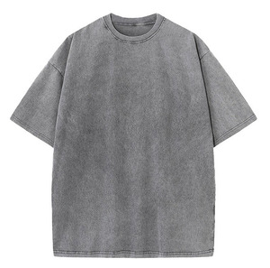 เสื้อยืดโอเวอร์ไซส์ ดีไซน์คุณภาพสูง 230 กรัม ผ้าฝ้าย 100% ซักกรด ระบายอากาศได้ดี สวมใส่สบาย น้ำหนักเบา สไตล์สตรีทแวร์ สำหรับผู้ชาย - Product Image 5