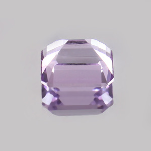 Améthyste lavande de laboratoire, qualité fine, octogone, taille émeraude, tailles 5X3mm et 10X8mm, fabrication de bijoux en cristal de quartz avec coupe à facettes - Product Image 2