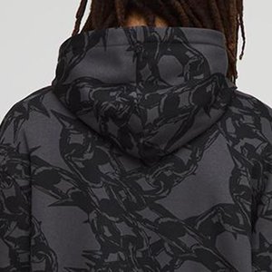 Vente en gros de sweats à capuche pour hommes imprimés avec logo personnalisé sweats à capuche d'hiver respirants et écologiques streetwear sweat à capuche d'hiver imprimé pour hommes - Product Image 4