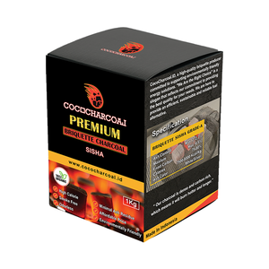 Briquetas de carbón Shisha Premium 100% Cáscara de coco - Product Image 5